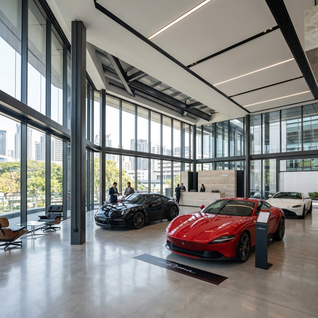 Alessi Keyes Construction Commercial Showroom