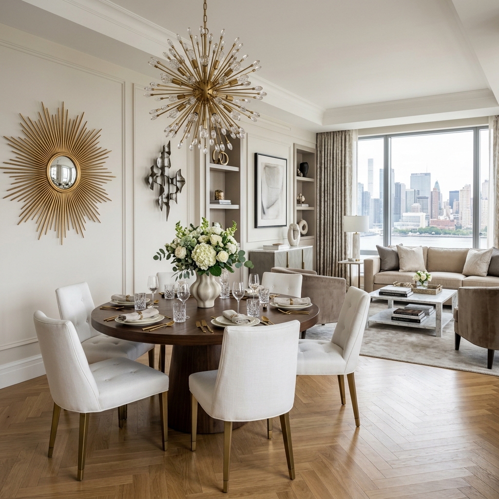 111 Lofts Luxury Dining Interior